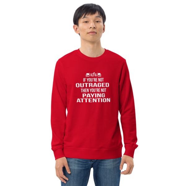 Outraged - crewneck sweatshirt - Image 5